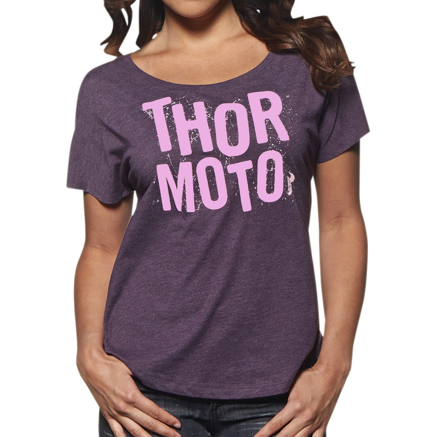 t shirt thor mx crush vintage purple femme 2016 fx motors t shirt thor mx crush vintage purple femme 2016 fx motors