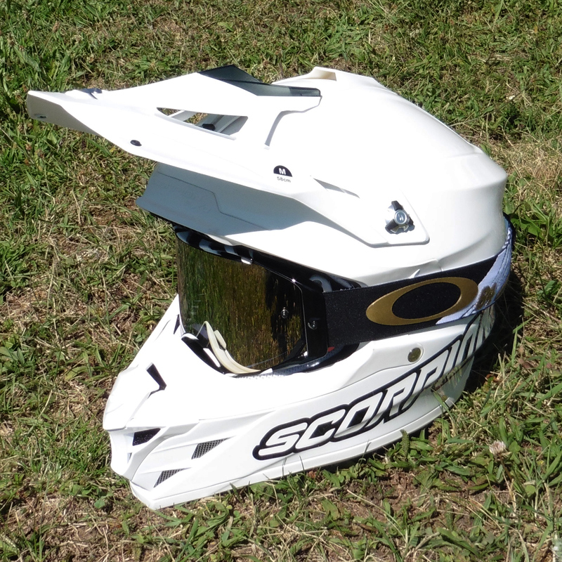 casque moto cross oakley