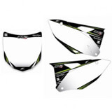 Fonds de Plaques 450 KXF 2012 Bud Racing - Blanc