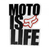 Stickers Fox Racing Moto Is Life