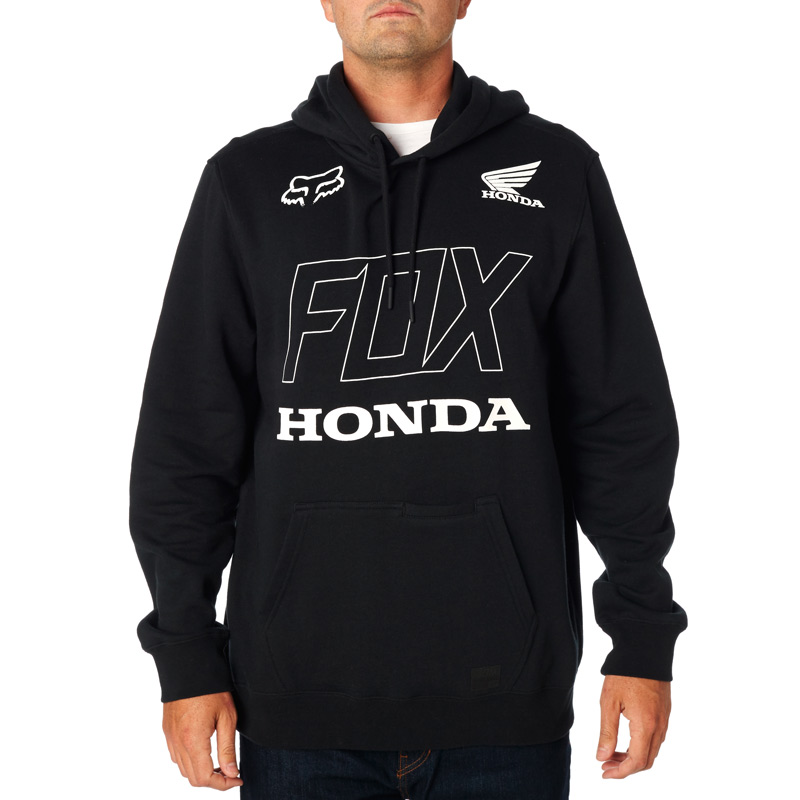Sweat à Capuche Fox Racing - Homme - Noir/Gris - Taille L - Occasion