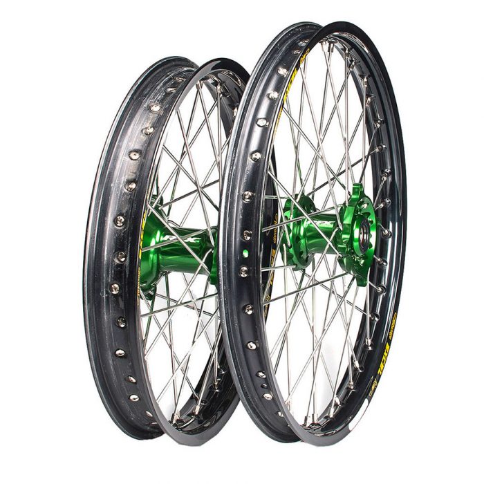 paires-roues-motocross-rfx-kawasaki-kxf-verte