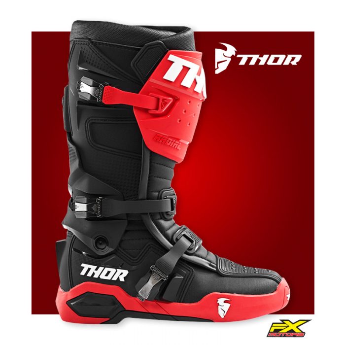 carrousel-bottes-thor-mx-radial-red-black