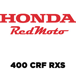 Pièces Origine HONDA RedMoto 400 CRF RXS 2025