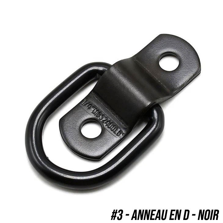 Anneau Arrimage Transport Moto Remorque Camion D Noir