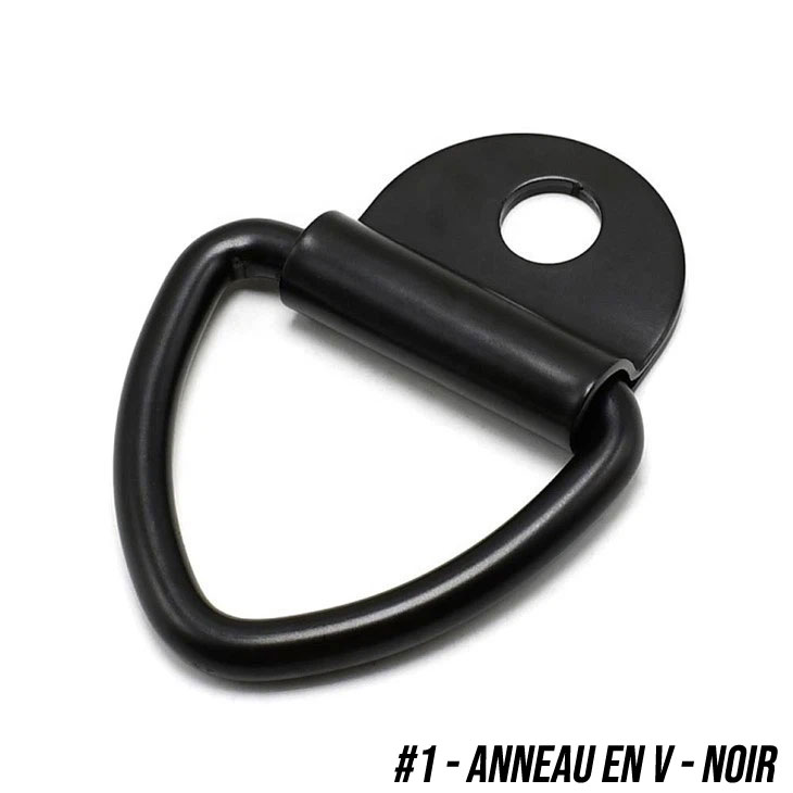 Anneau Arrimage Transport Moto Remorque Camion V Noir