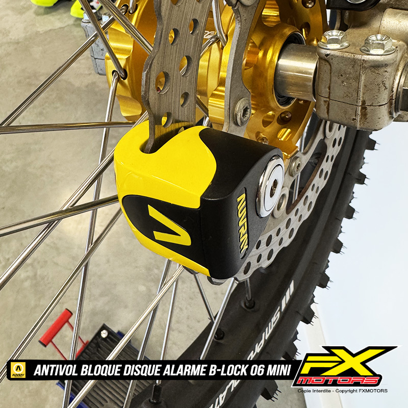 Antivol Bloque Disque avec Alarme AUVRAY B LOCK 06 MINI Reel 2