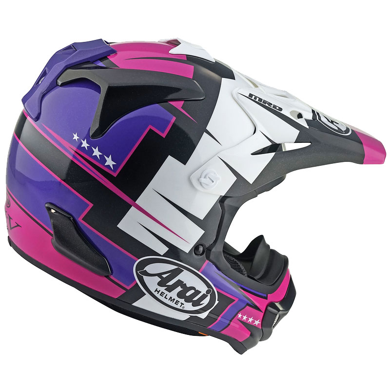 Arai MXV EVO Battle Violet 02