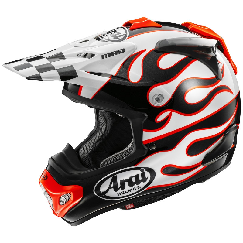Arai MXV EVO Flame Blanc 01