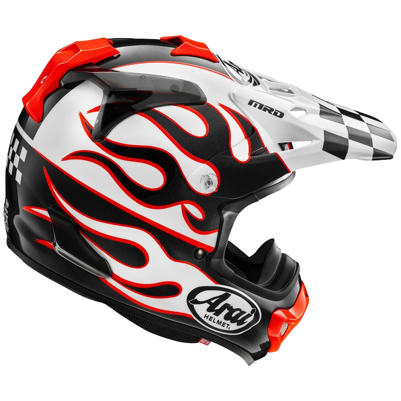 Arai MXV EVO Flame Blanc 02