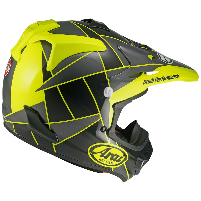 Arai MXV EVO Peak JauneFluo 02