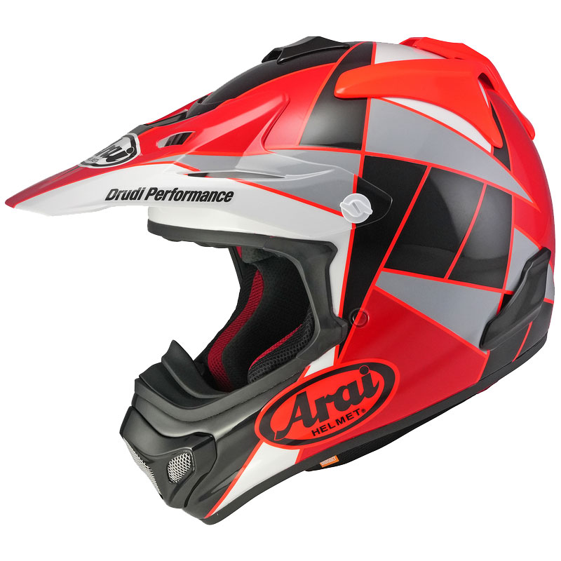 Arai MXV EVO Peak Rouge 01