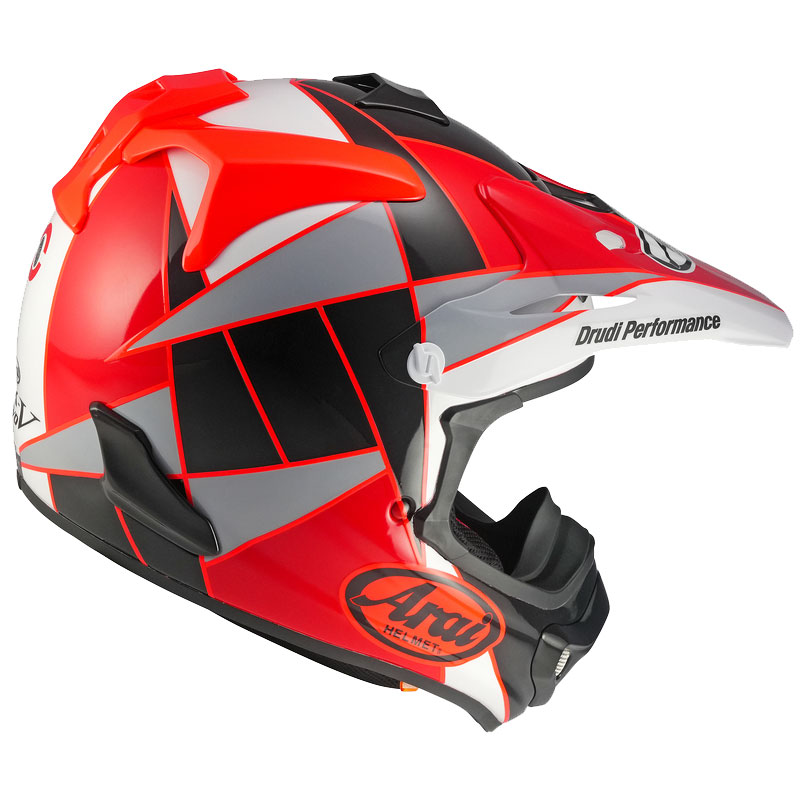 Arai MXV EVO Peak Rouge 02