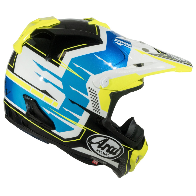 Arai MXV EVO Stingray Jaune 02