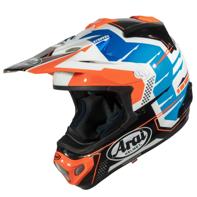 Arai MXV EVO Stingray Orange 01