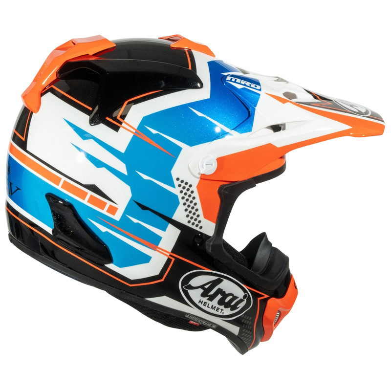 Arai MXV EVO Stingray Orange 02