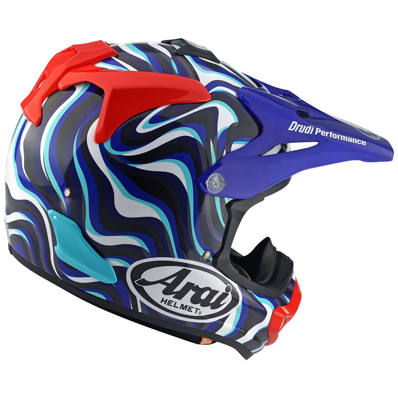 Arai MXV EVO Stream Bleu 02