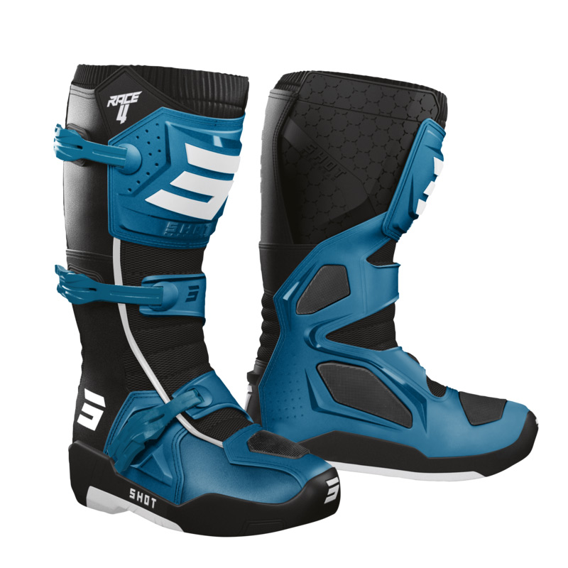 Botte Shot Race 4 Bleu