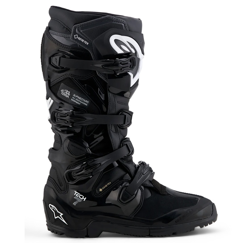 Bottes Enduro Alpinestars Tech 7 Gore Tex Noir Blanc