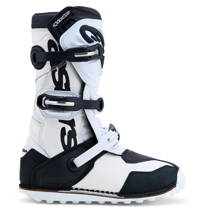 Bottes Trial Alpinestars Tech T 2027 Blanc Noir