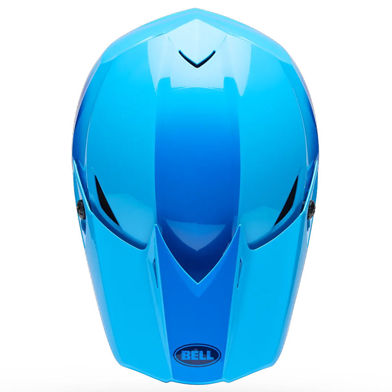 Casque Cross BELL MX10 MIPS Aviator Bleu Rouge 05