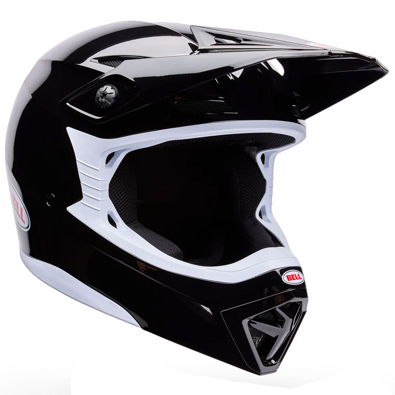 Casque Cross BELL MX10 MIPS Solid Noir 02