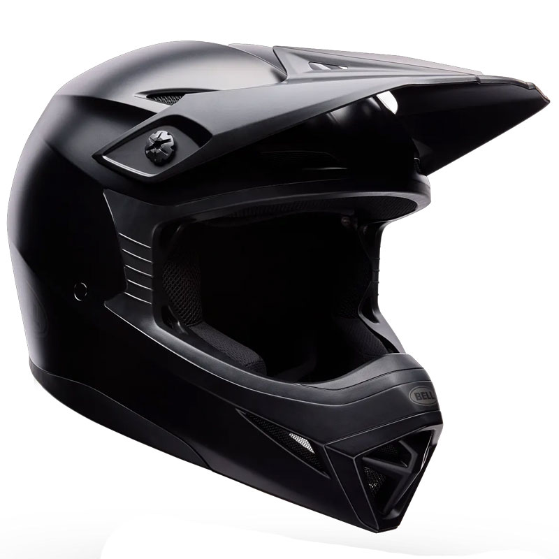 Casque Cross BELL MX10 MIPS Solid NoirMat 02