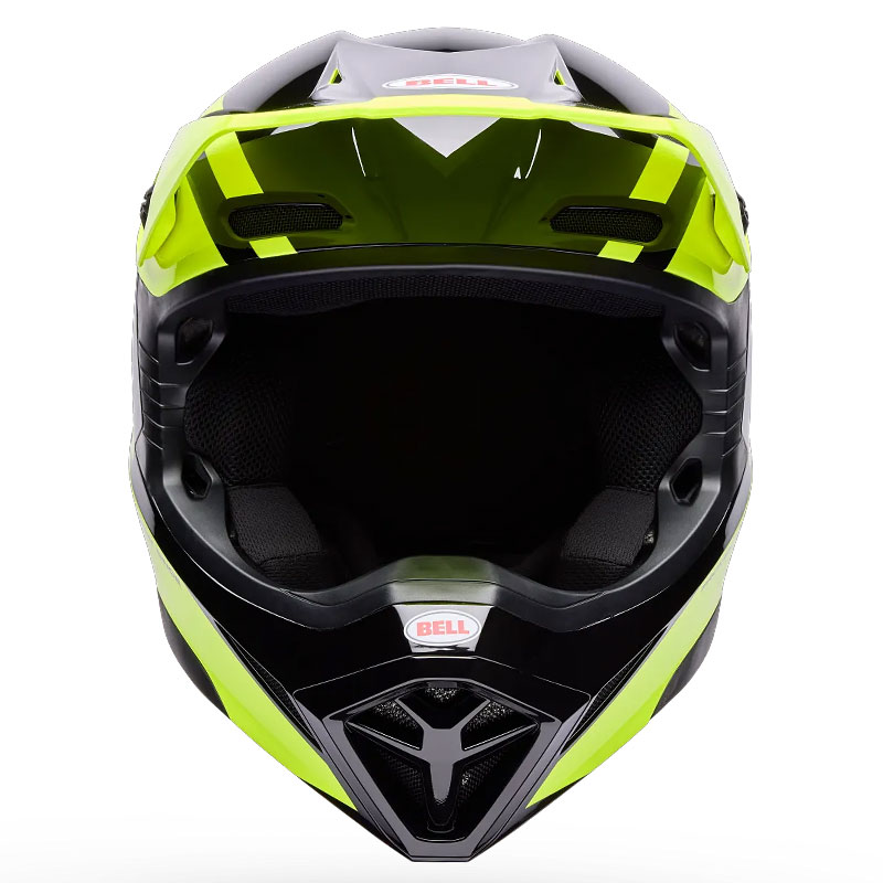 Casque Cross BELL MX10 MIPS Talon JauneNoir 03