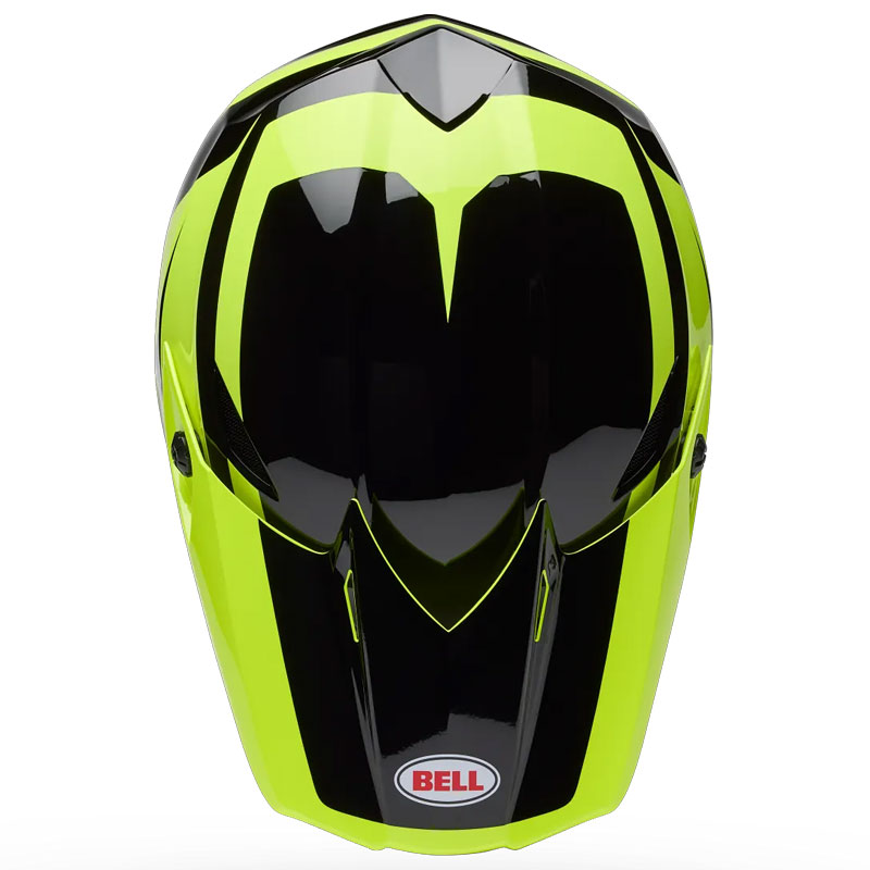Casque Cross BELL MX10 MIPS Talon JauneNoir 05