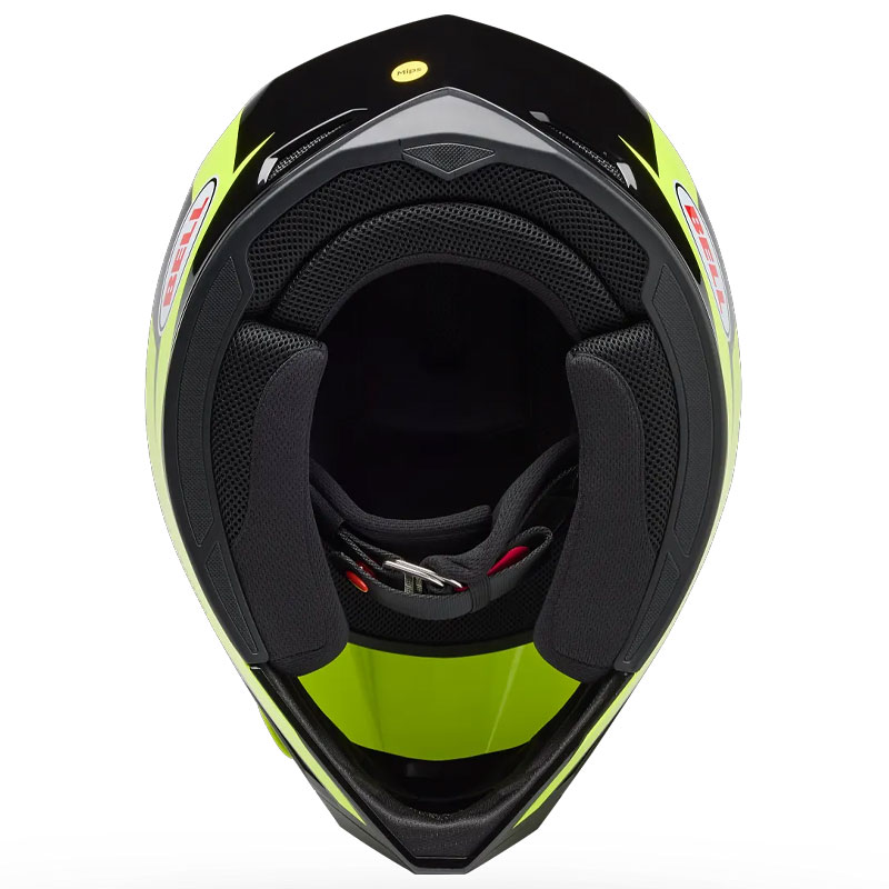 Casque Cross BELL MX10 MIPS Talon JauneNoir 06