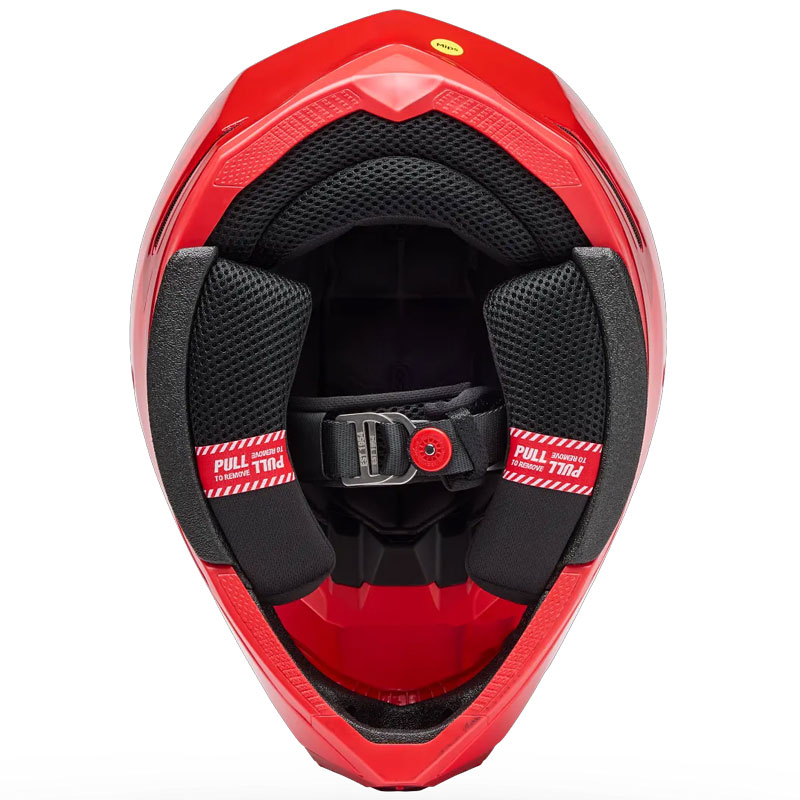 Casque Cross BELL Moto 10 MIPS Fade Rouge 06