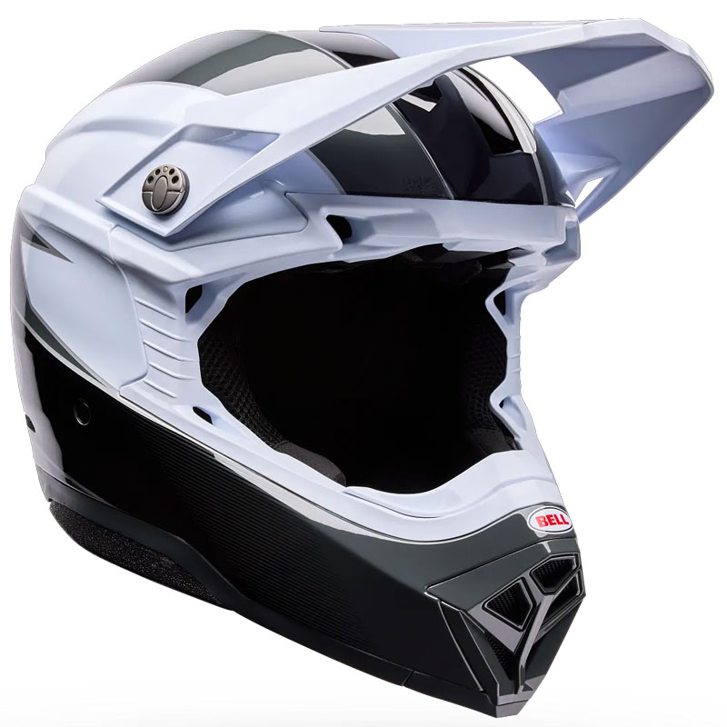 Casque Cross BELL Moto 10 MIPS Falcon BlancNoir 02