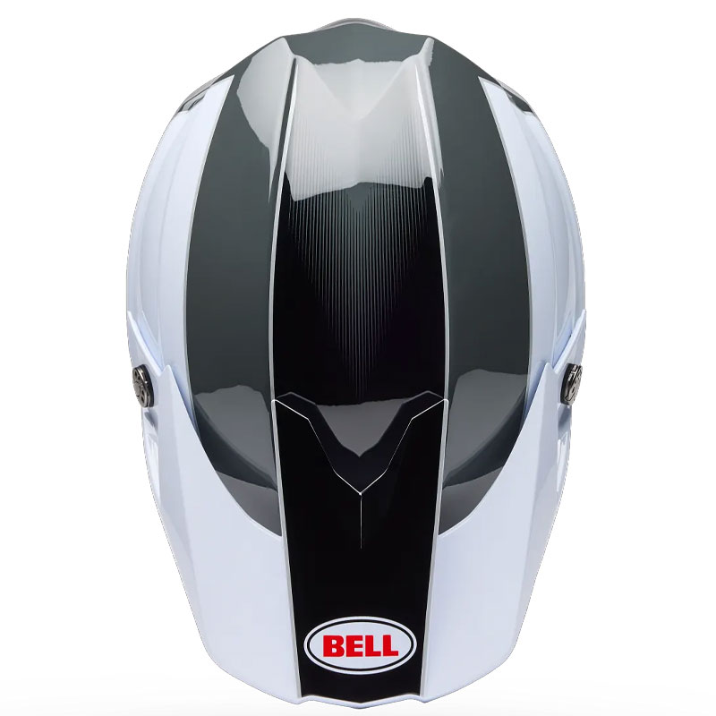 Casque Cross BELL Moto 10 MIPS Falcon BlancNoir 05