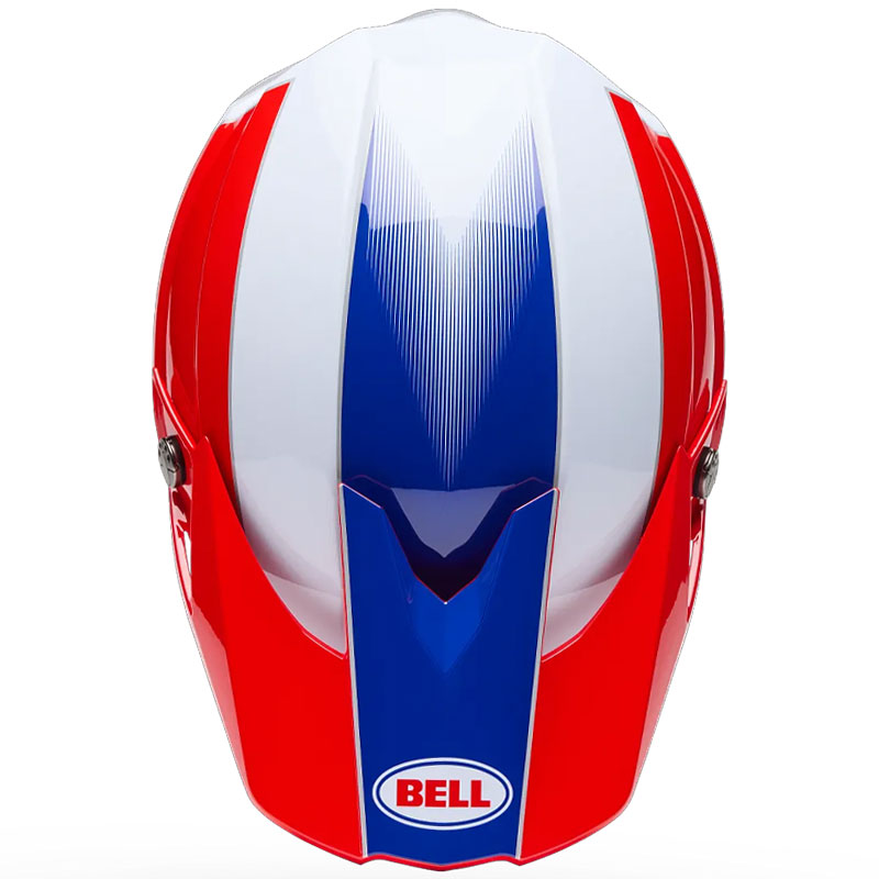 Casque Cross BELL Moto 10 MIPS Falcon RougeBlanc 05