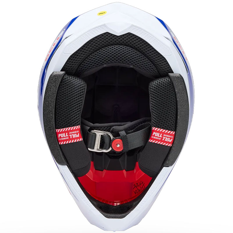 Casque Cross BELL Moto 10 MIPS Falcon RougeBlanc 06