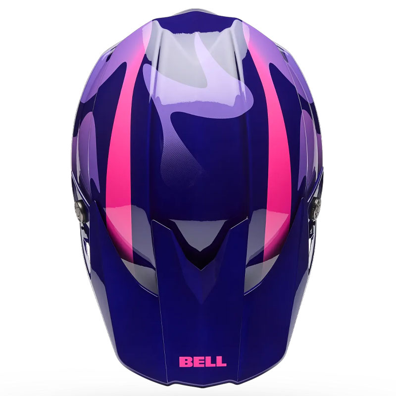 Casque Cross BELL Moto 10 MIPS Fluid Violet 06