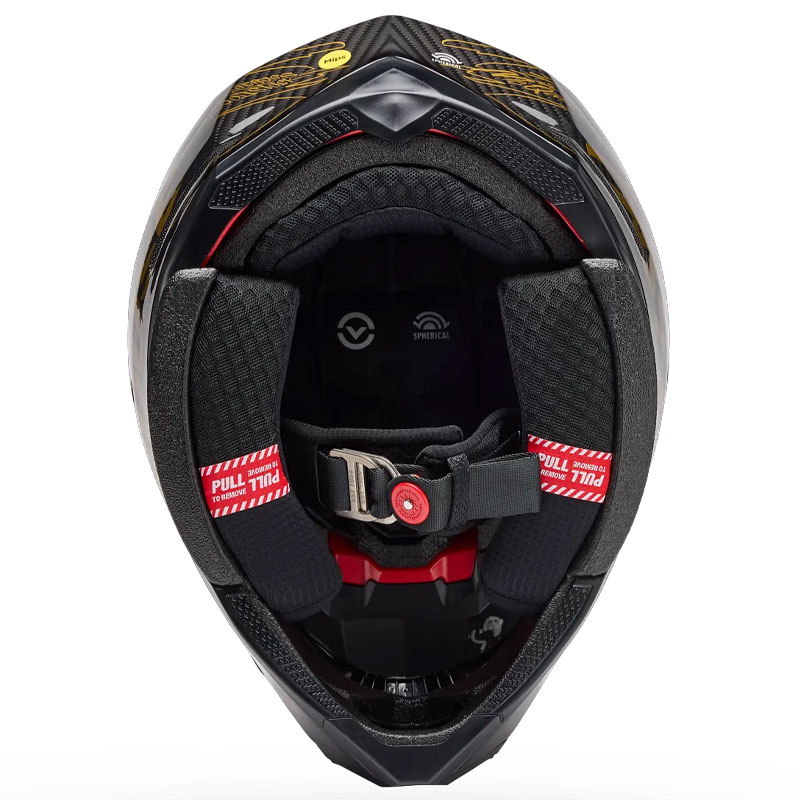 Casque Cross BELL Moto 10 Spherical Fasthouse DIDT NoirOr 06