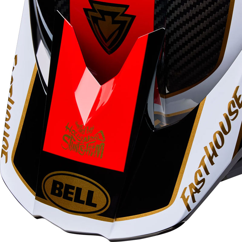 Casque Cross BELL Moto 10 Spherical Fasthouse DIDT NoirOr 08