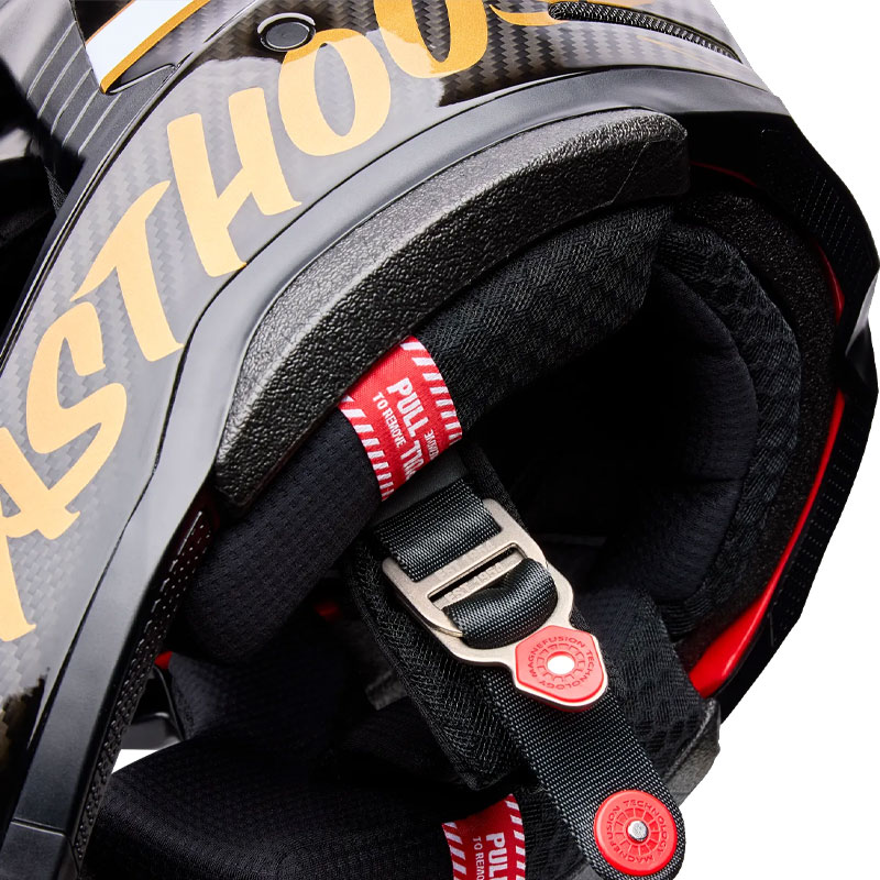 Casque Cross BELL Moto 10 Spherical Fasthouse DIDT NoirOr 12