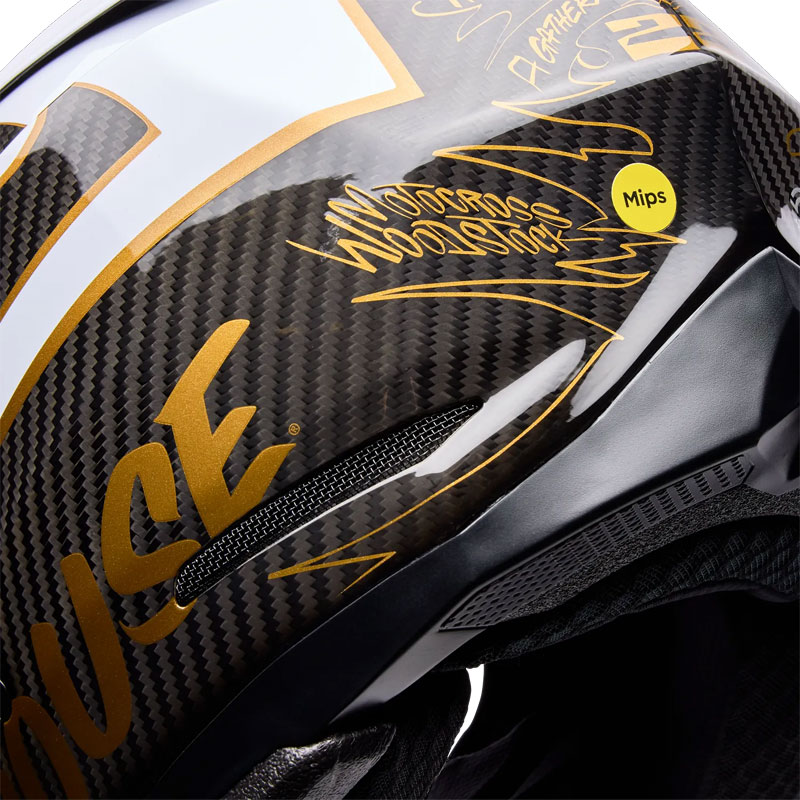 Casque Cross BELL Moto 10 Spherical Fasthouse DIDT NoirOr 14