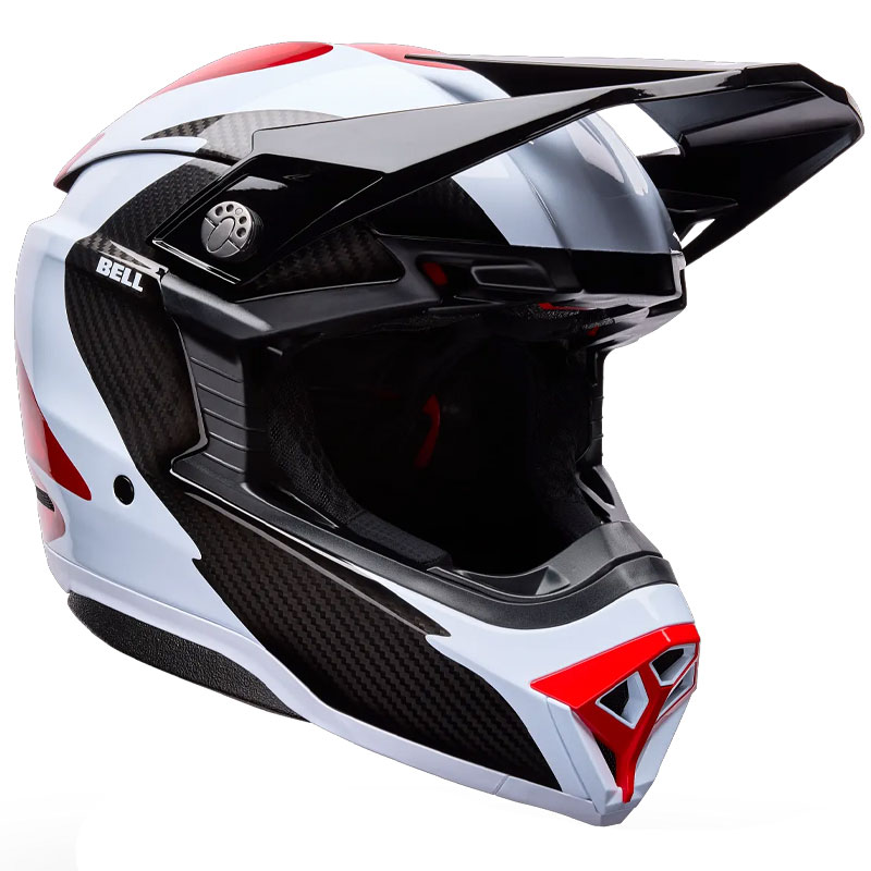 Casque Cross BELL Moto 10 Spherical Fluid NoirRouge 02