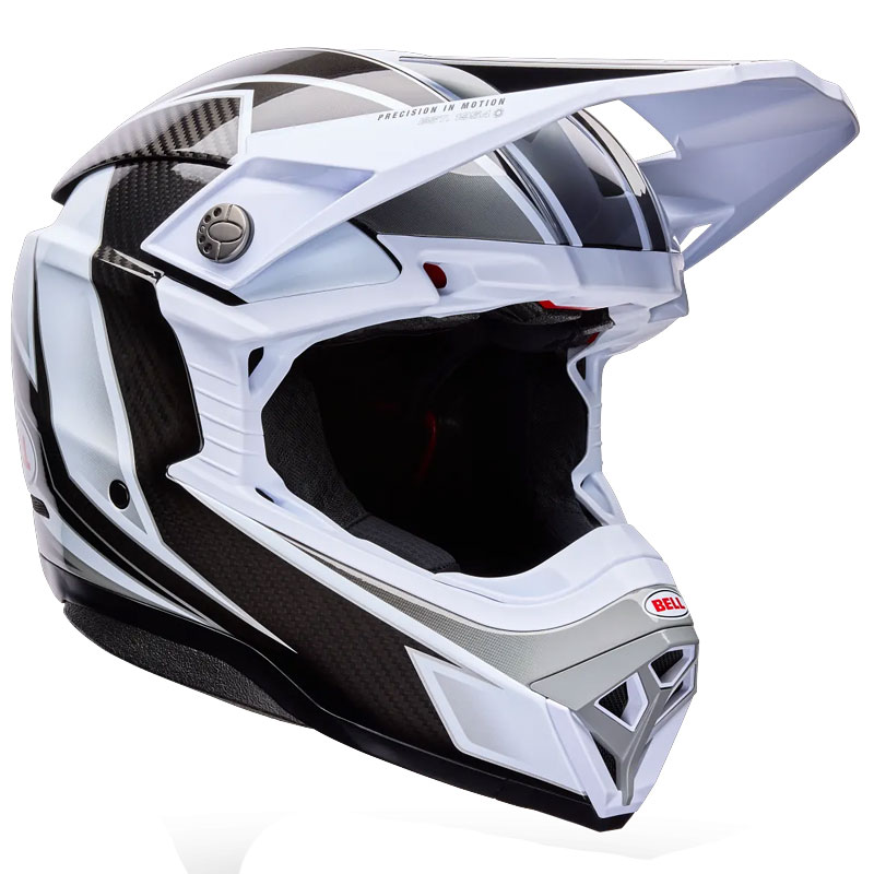 Casque Cross BELL Moto 10 Spherical Grid BlancNoirGris 02