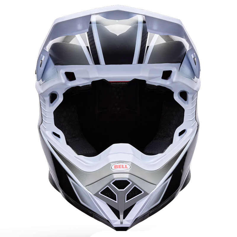 Casque Cross BELL Moto 10 Spherical Grid BlancNoirGris 03