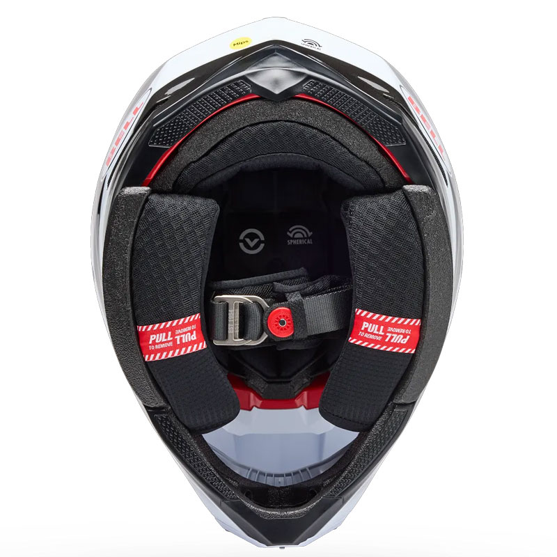 Casque Cross BELL Moto 10 Spherical Grid BlancNoirGris 06