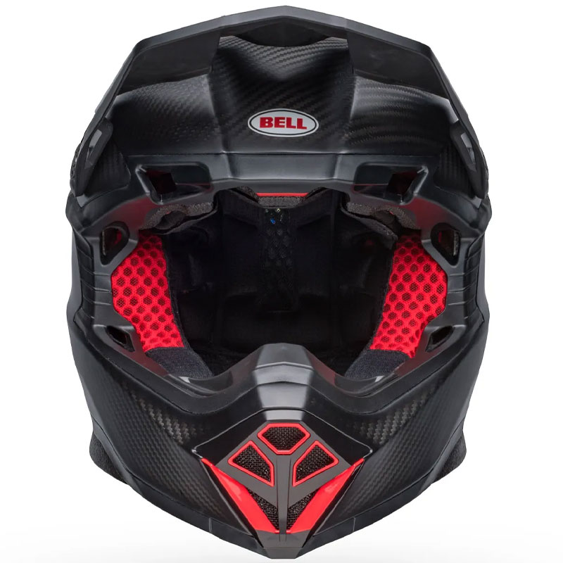 Casque Cross BELL Moto 10 Spherical SatinGlossNoirRouge 03