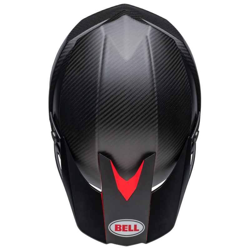 Casque Cross BELL Moto 10 Spherical SatinGlossNoirRouge 08