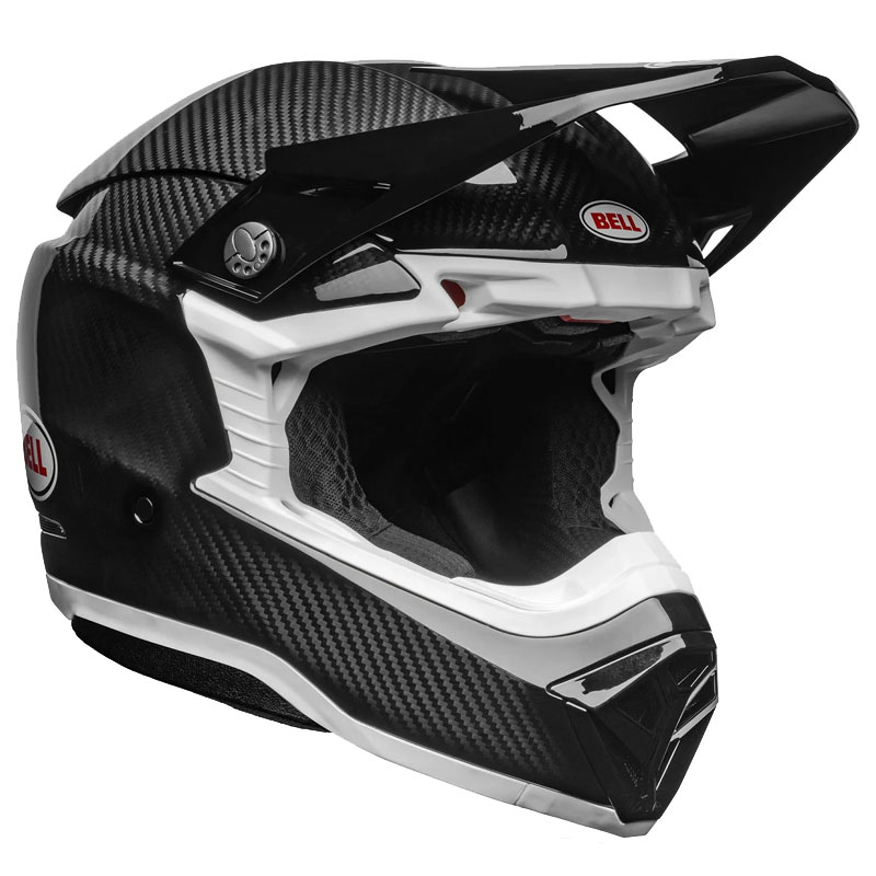 Casque Cross BELL Moto 10 Spherical Solid NoirBlanc 02