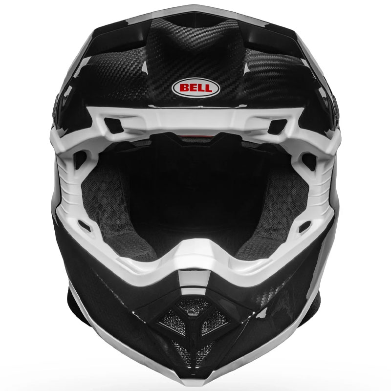 Casque Cross BELL Moto 10 Spherical Solid NoirBlanc 03