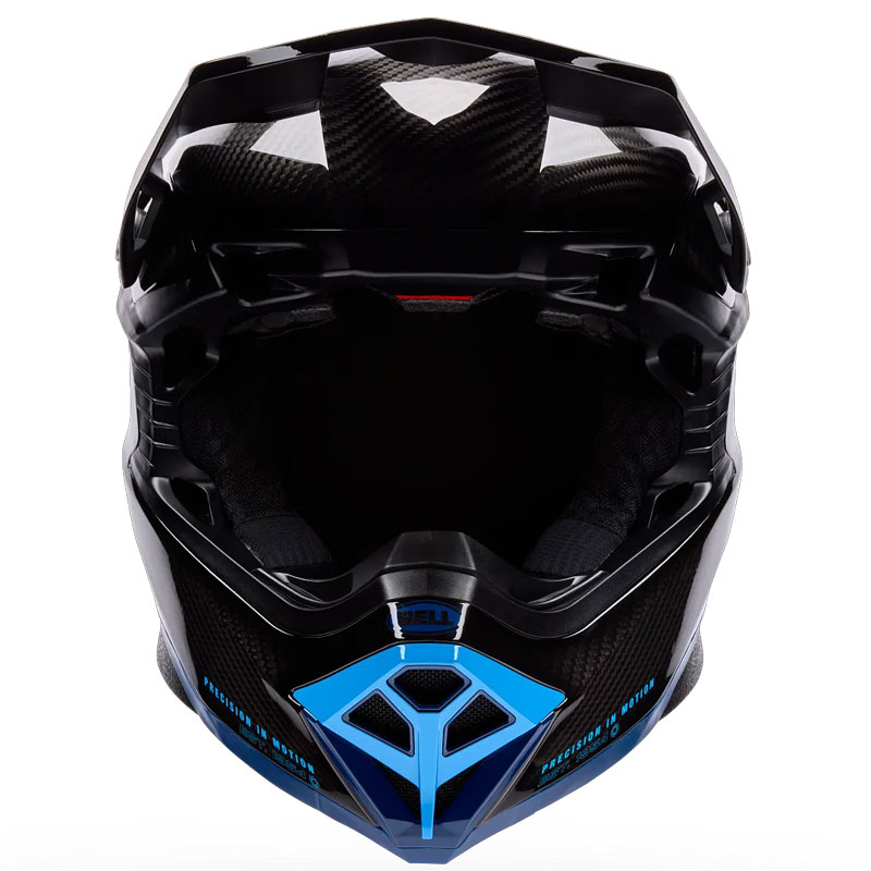 Casque Cross BELL Moto 10 Spherical Strike Bleu 03