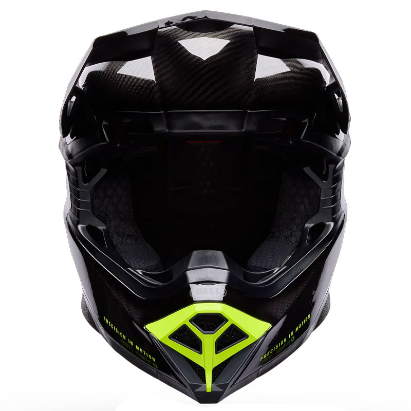 Casque Cross BELL Moto 10 Spherical Strike JauneGris 03